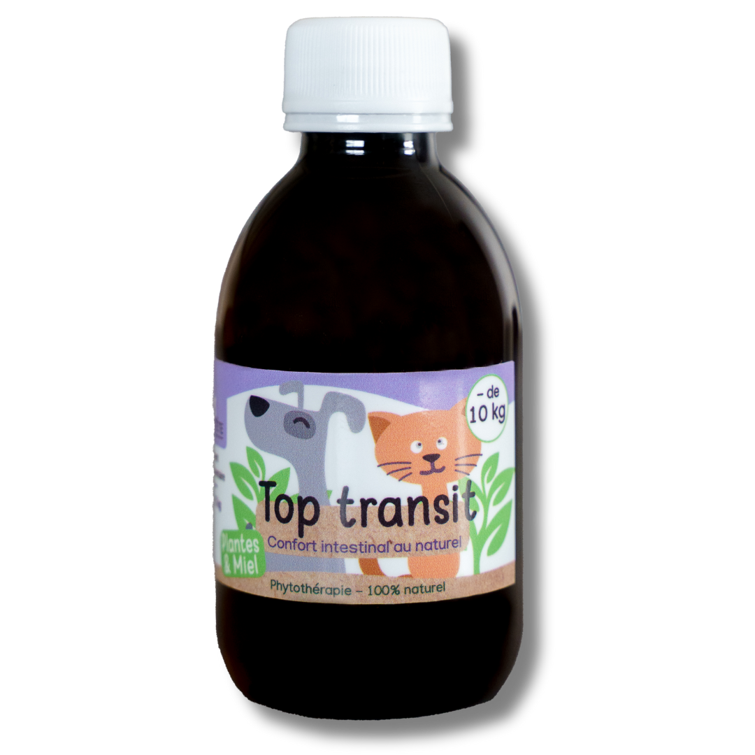 Sirop Naturel Top Transit 200mL - Chiens et Chats de - 10kG
