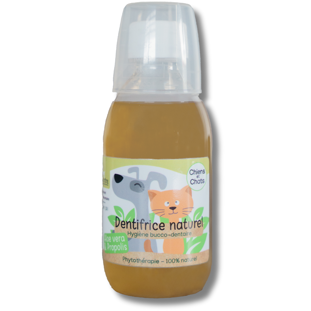 Dentifrice liquide naturel 250mL pour chiens et chats