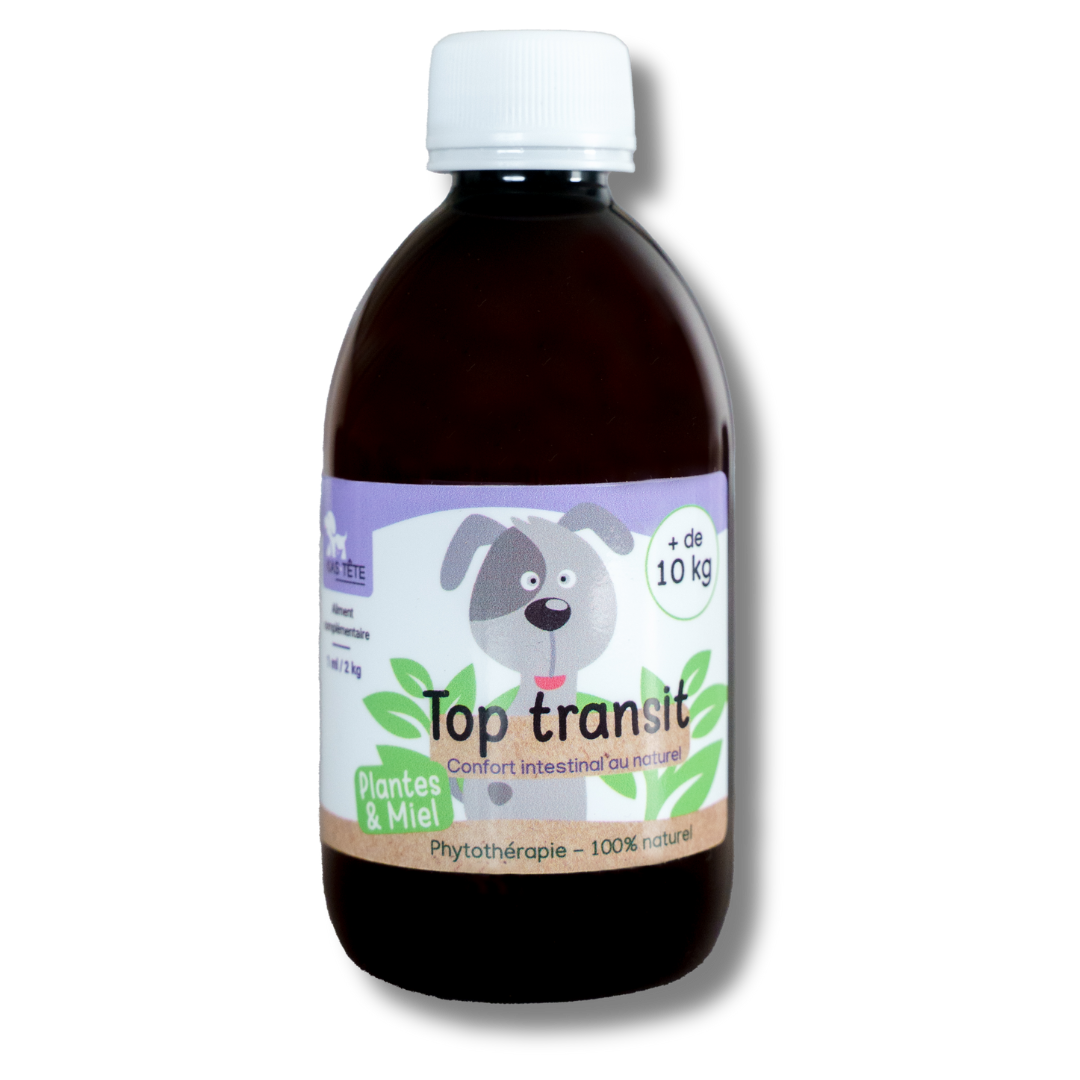 Sirop Naturel Top Transit 300mL Chiens + 10KG