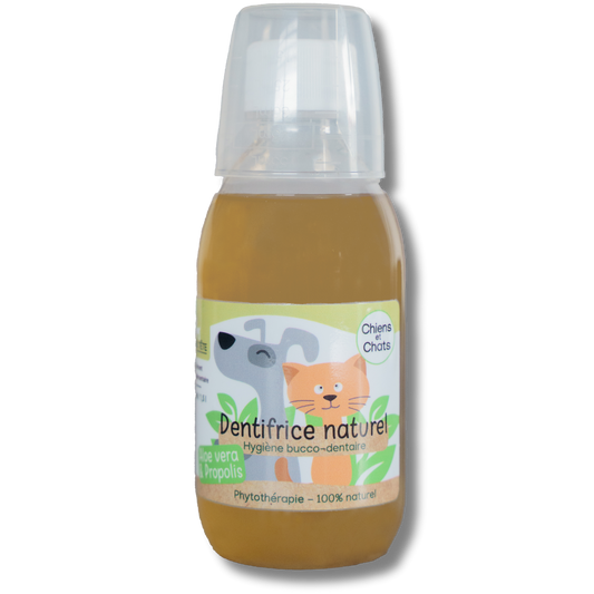 Dentifrice liquide naturel 250mL pour chiens et chats